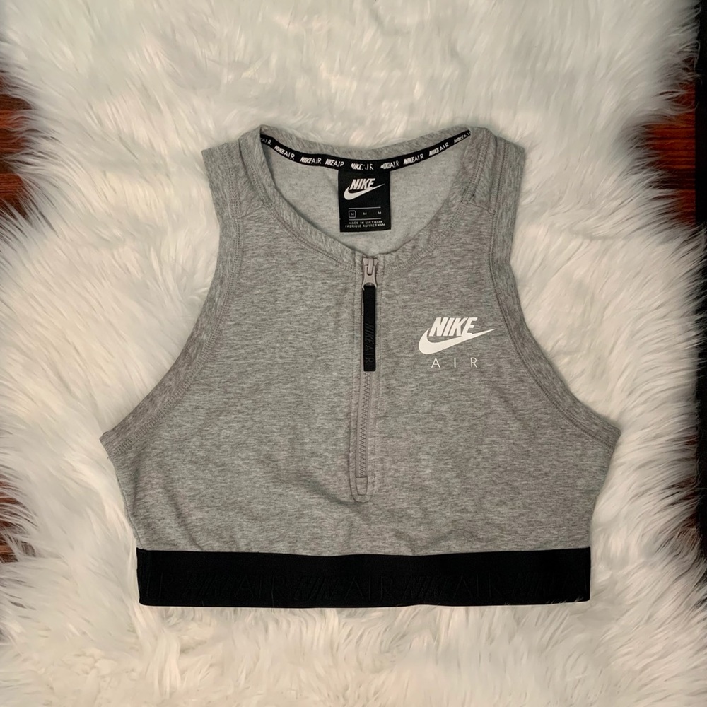 Women's Nike Air Half Zip Crop Top